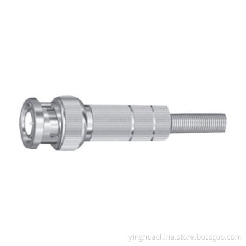 BNC RF Coaxial Connector, JS-3 for Flexible Cable SFF-50-3-1, SYV-50-3, RG-58New